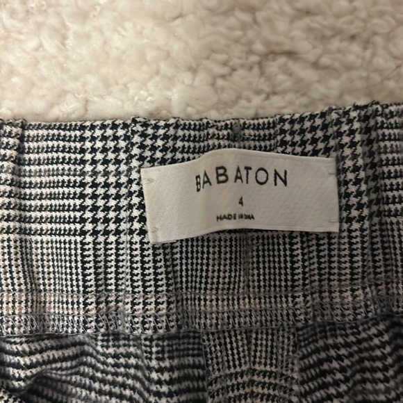 Aritzia Babaton size 4 checkered dress pants - Picture 3 of 4